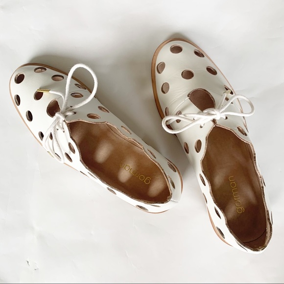 GORMAN Punch Brogue in White 37 - Picture 4 of 14